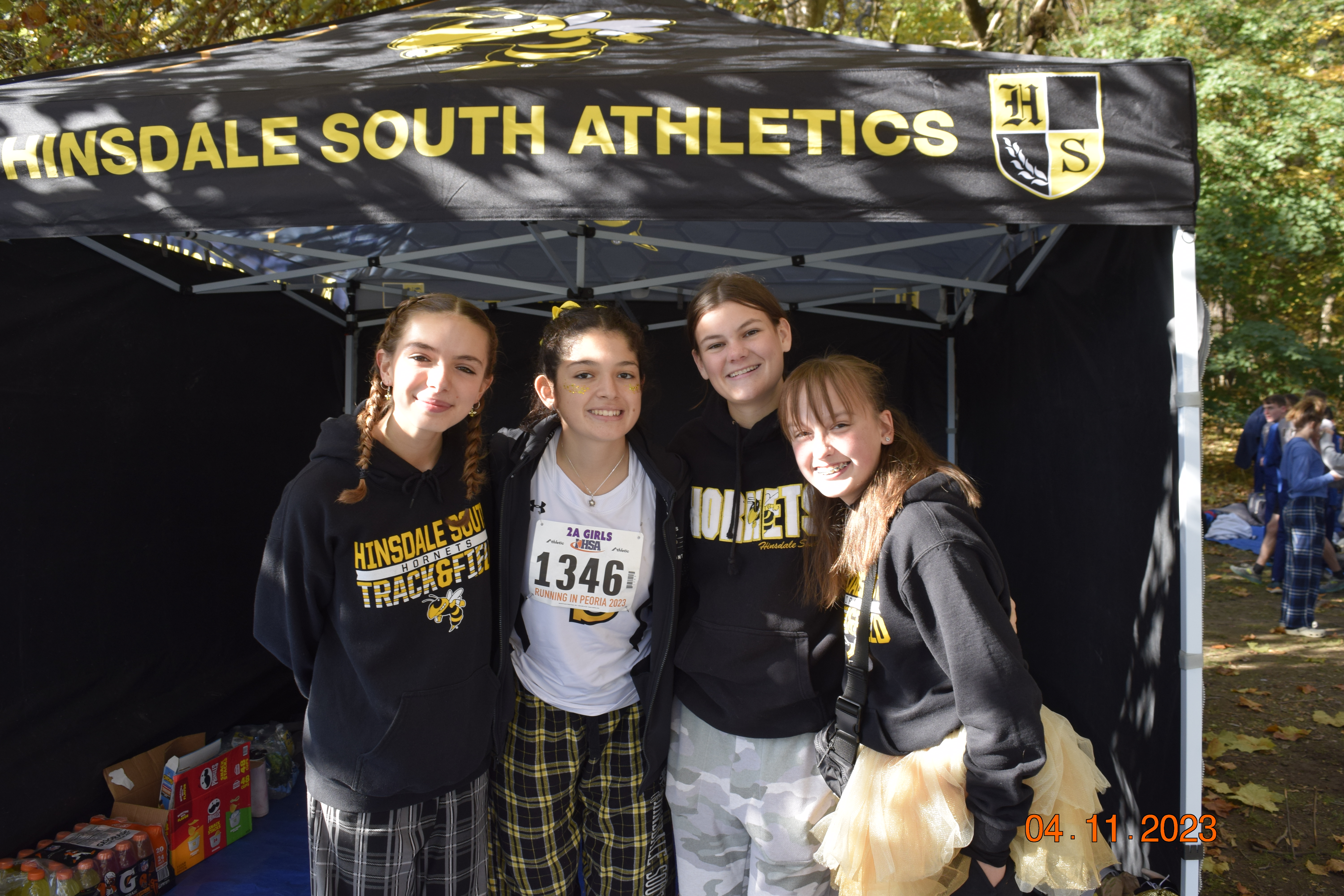 Annabella Ramirez Runs for Hinsdale South at the IHSA State Cross Country Meet