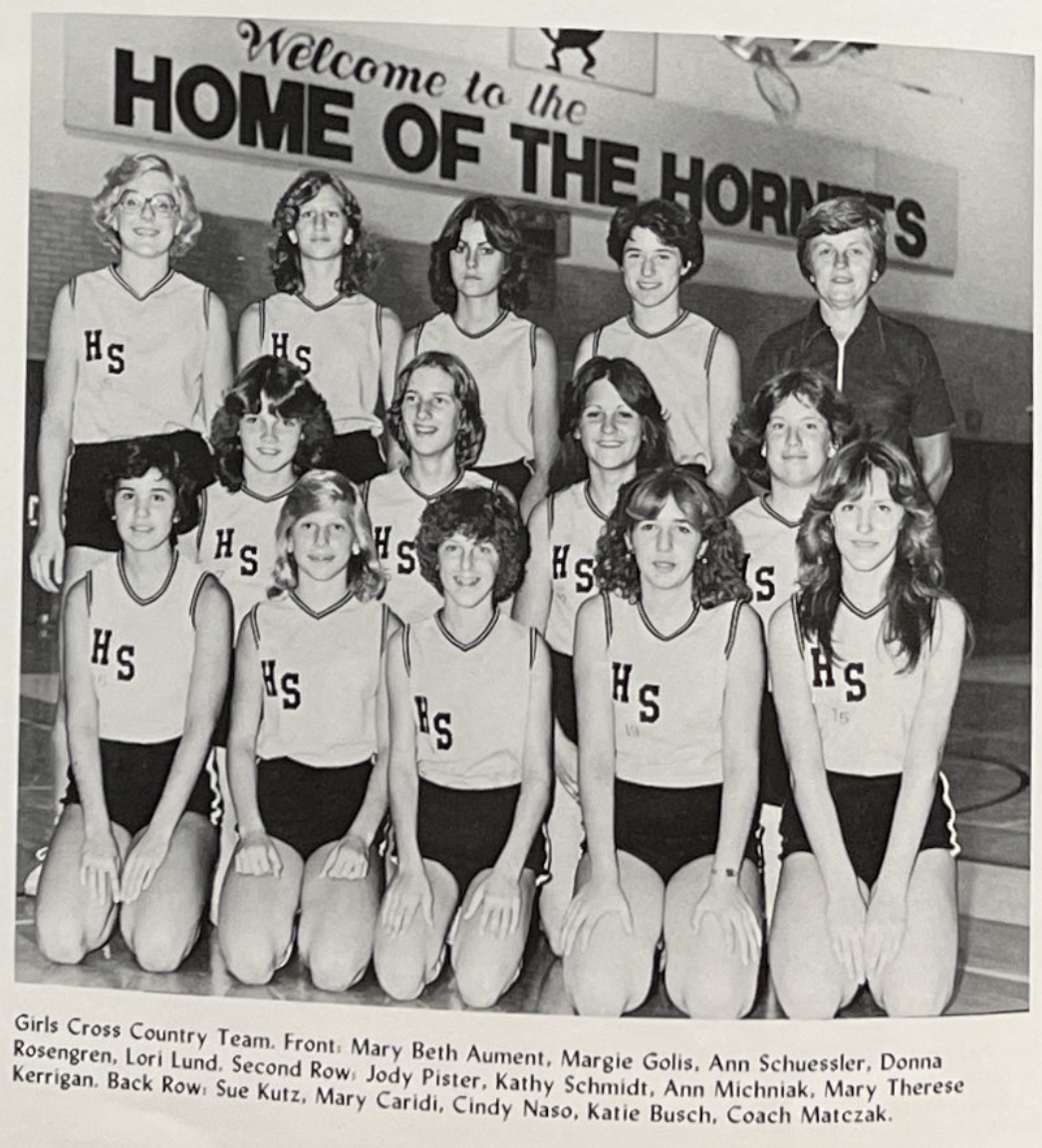 1979 Hinsdale South Girls Cross Country Team