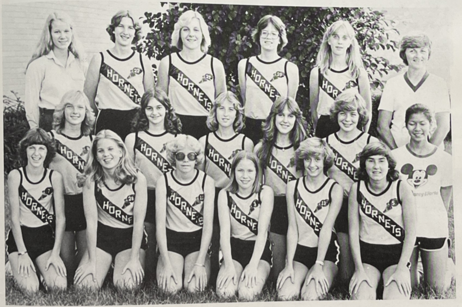 1980 Hinsdale South Girls Cross Country Team