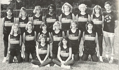 1987 Hinsdale South Girls Cross Country Team