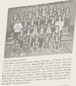 2002 Hinsdale South Girls Cross Country Team