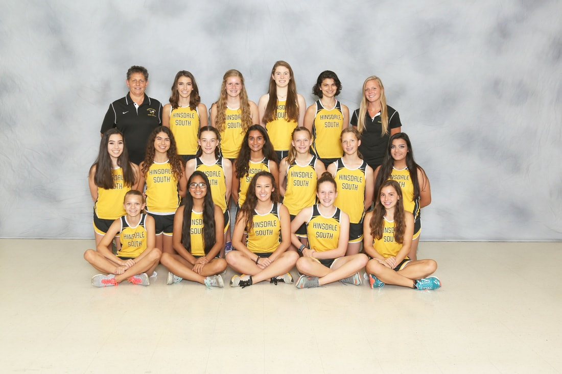 2016 Hinsdale South Girls Cross Country Team