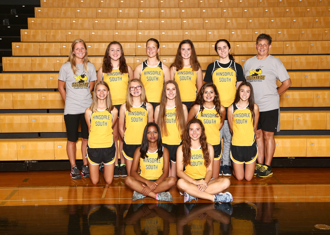2018 Hinsdale South Girls Cross Country Team