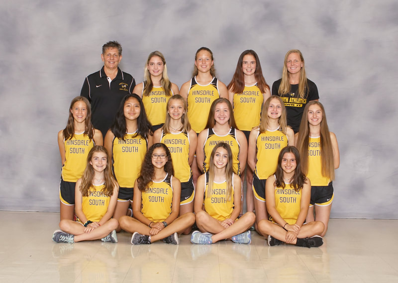 2019 Hinsdale South Girls Cross Country Team