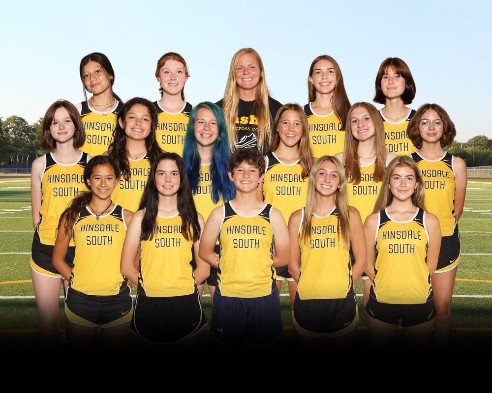 2021 Hinsdale South Girls Cross Country Team