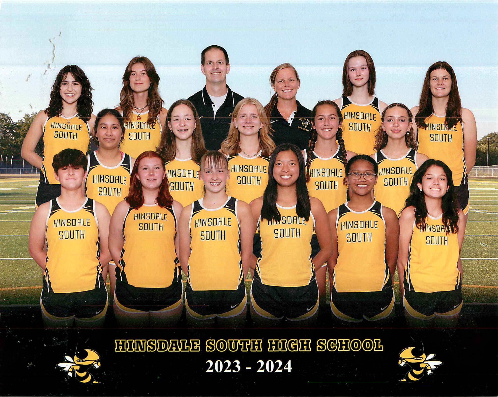 2022 Hinsdale South Girls Cross Country Team